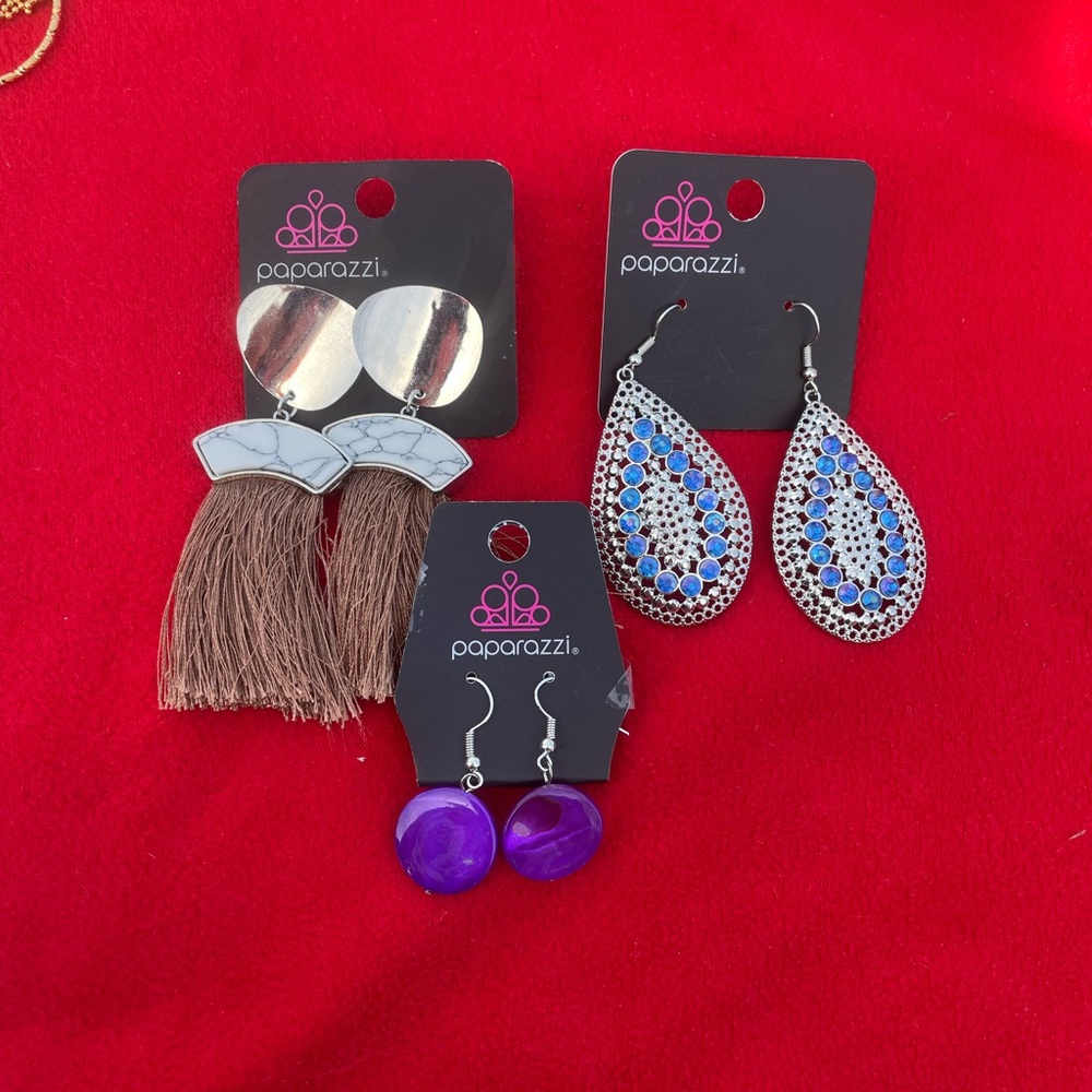 Paparazzi earrings bundle